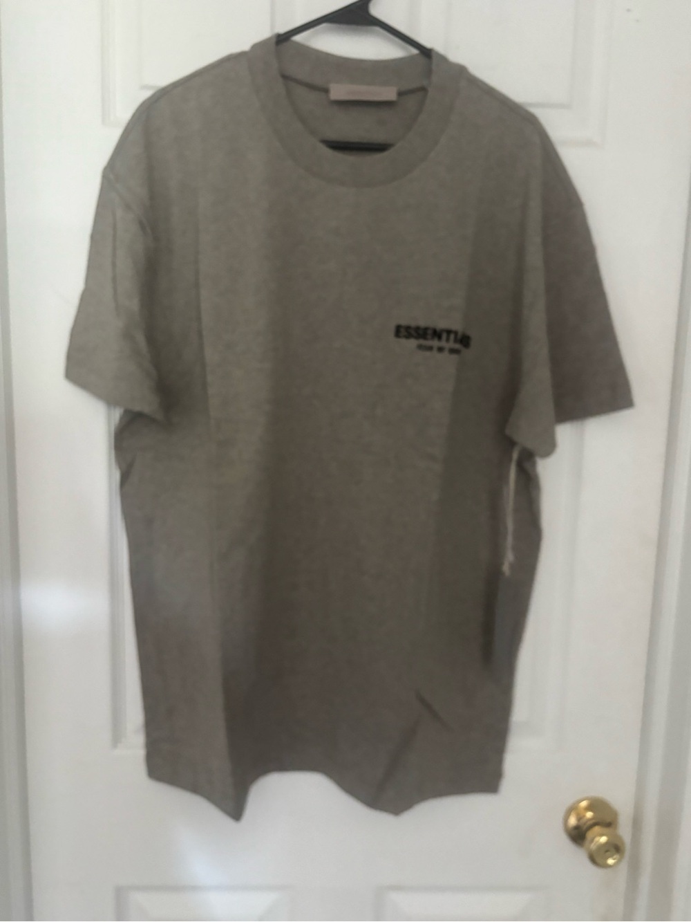 Essentials Short Sleeve Tee in Taupe Neutral